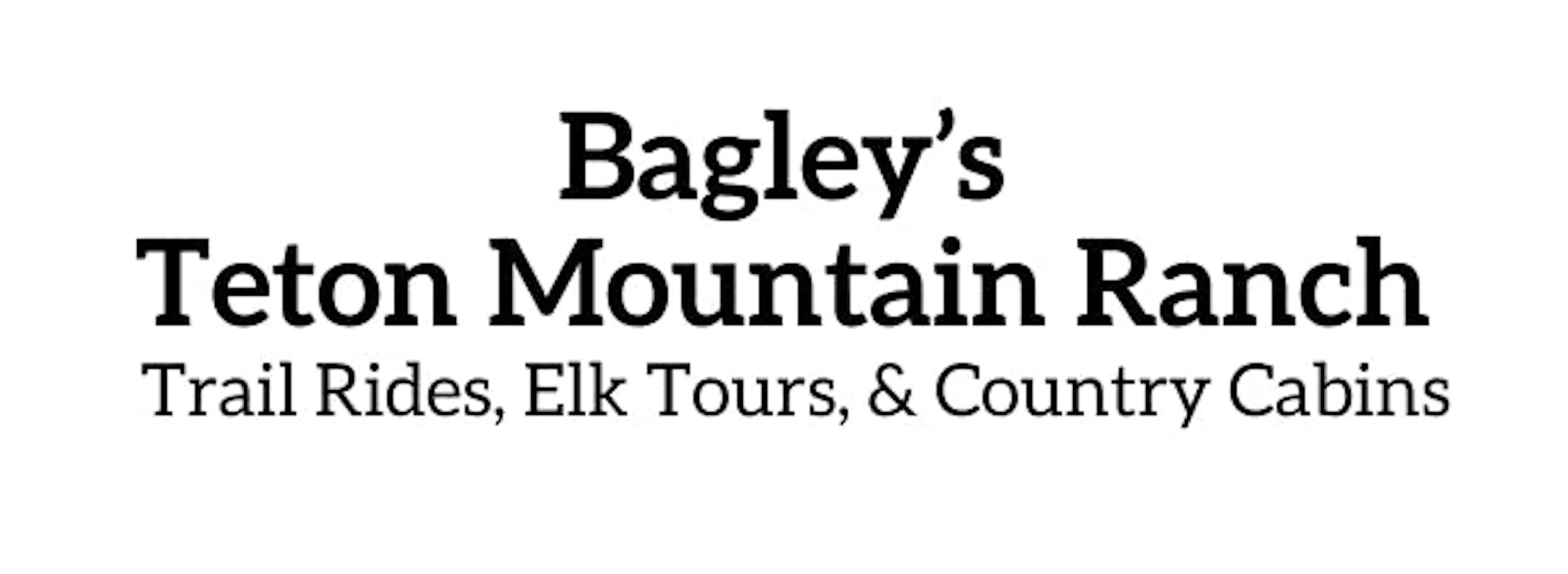 Bagley's Teton Mountain Ranch Logo