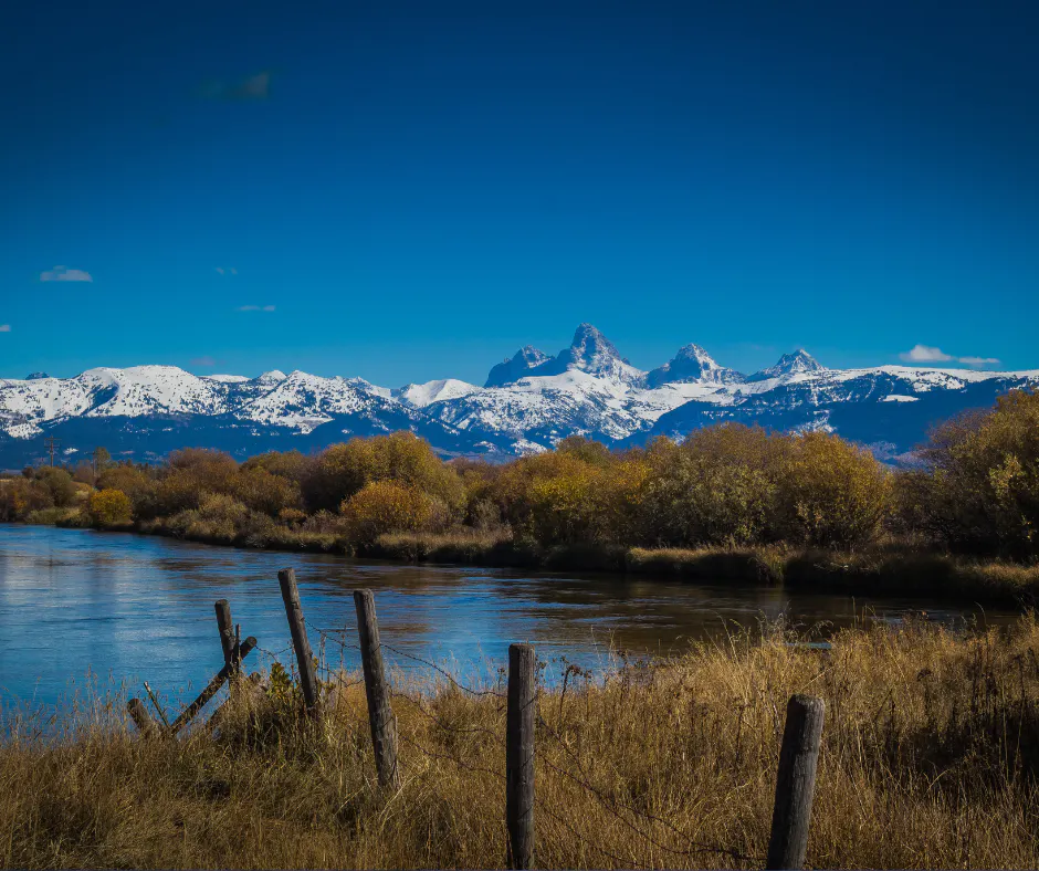 Landscape photos of the Teton Mountain Range in Teton Valley Idaho