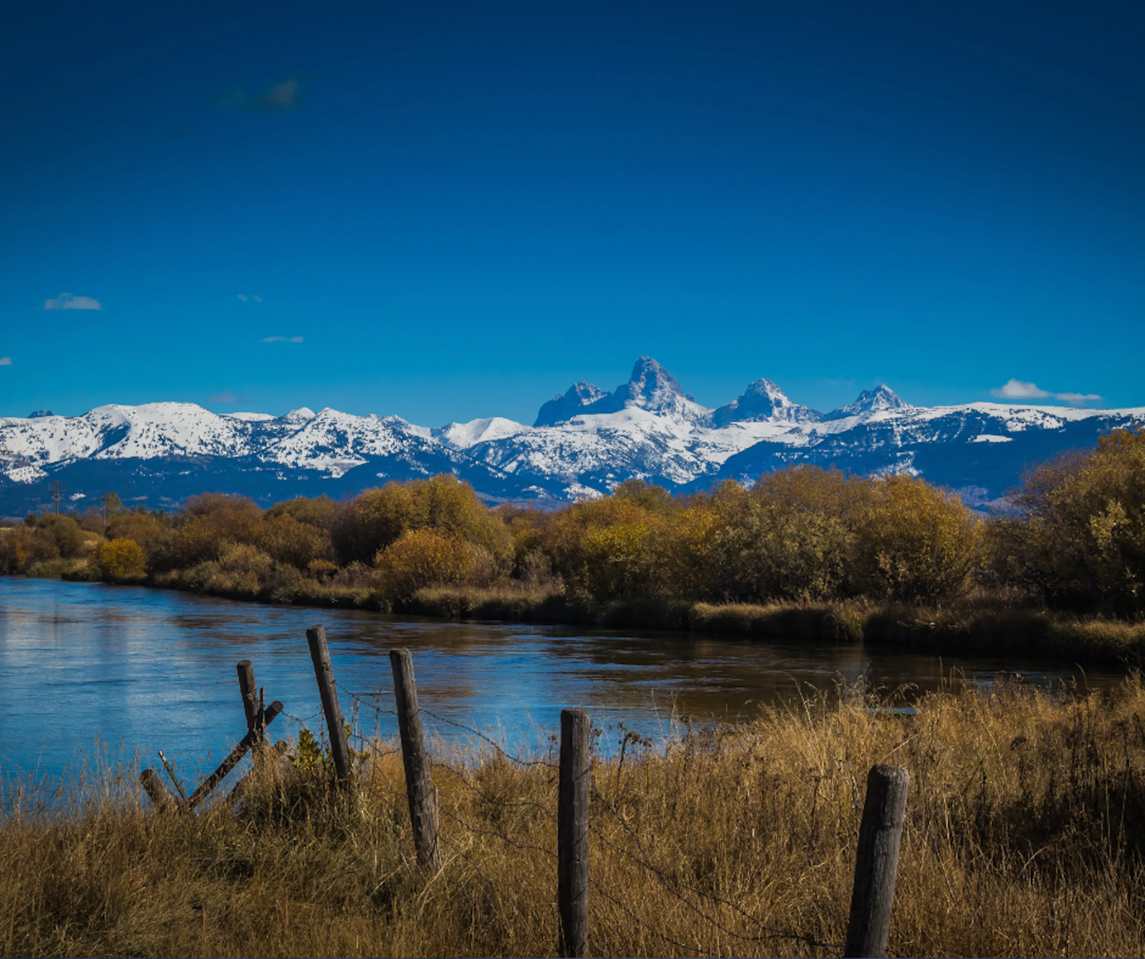 Landscape photos of the Teton Mountain Range in Teton Valley Idaho