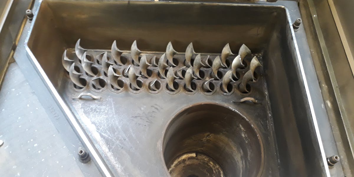 Heat exchanger after service