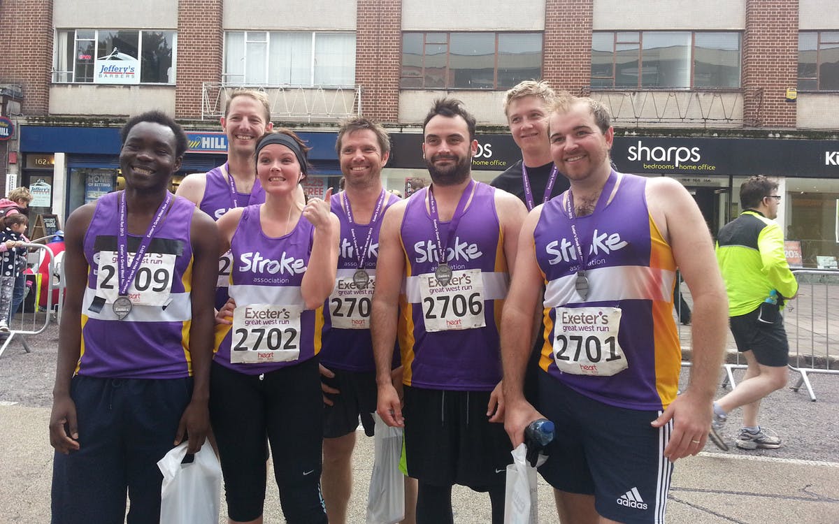 Treco running team raised thousands for Stroke Association