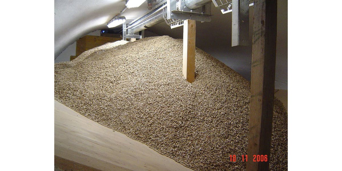 Bespoke Wood Pellet Fuel Store