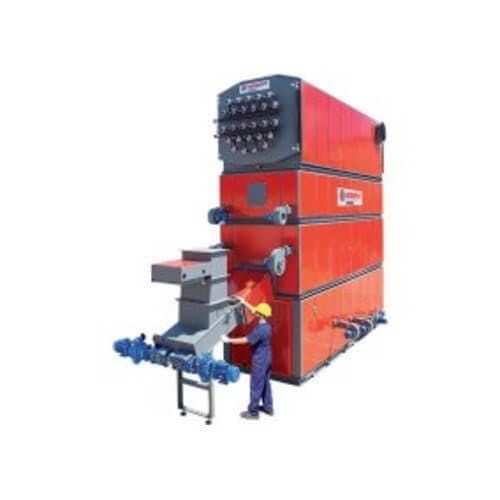 HTHW Biomass Boiler