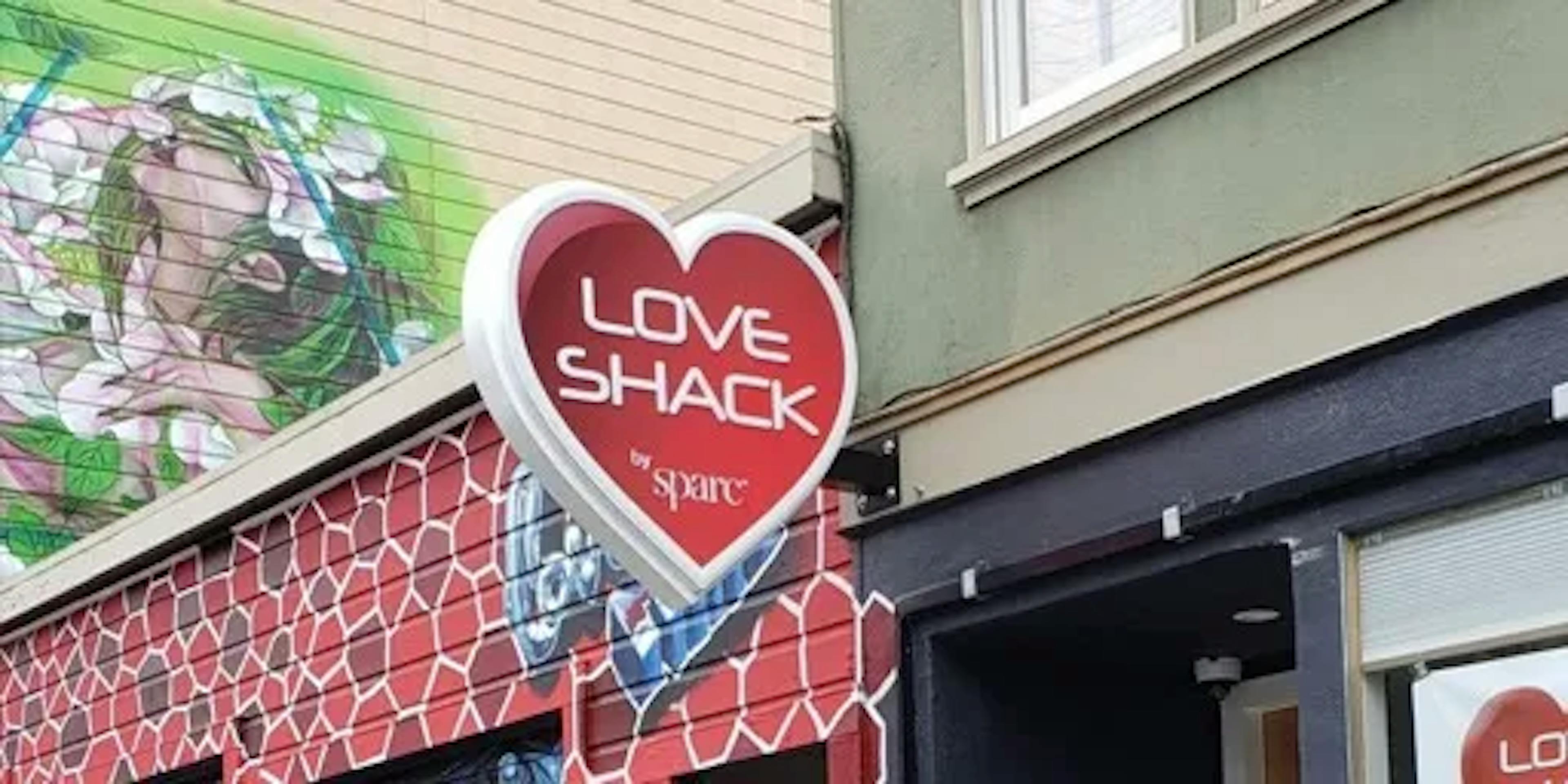 Love Shack by SPARC Exterior Sign