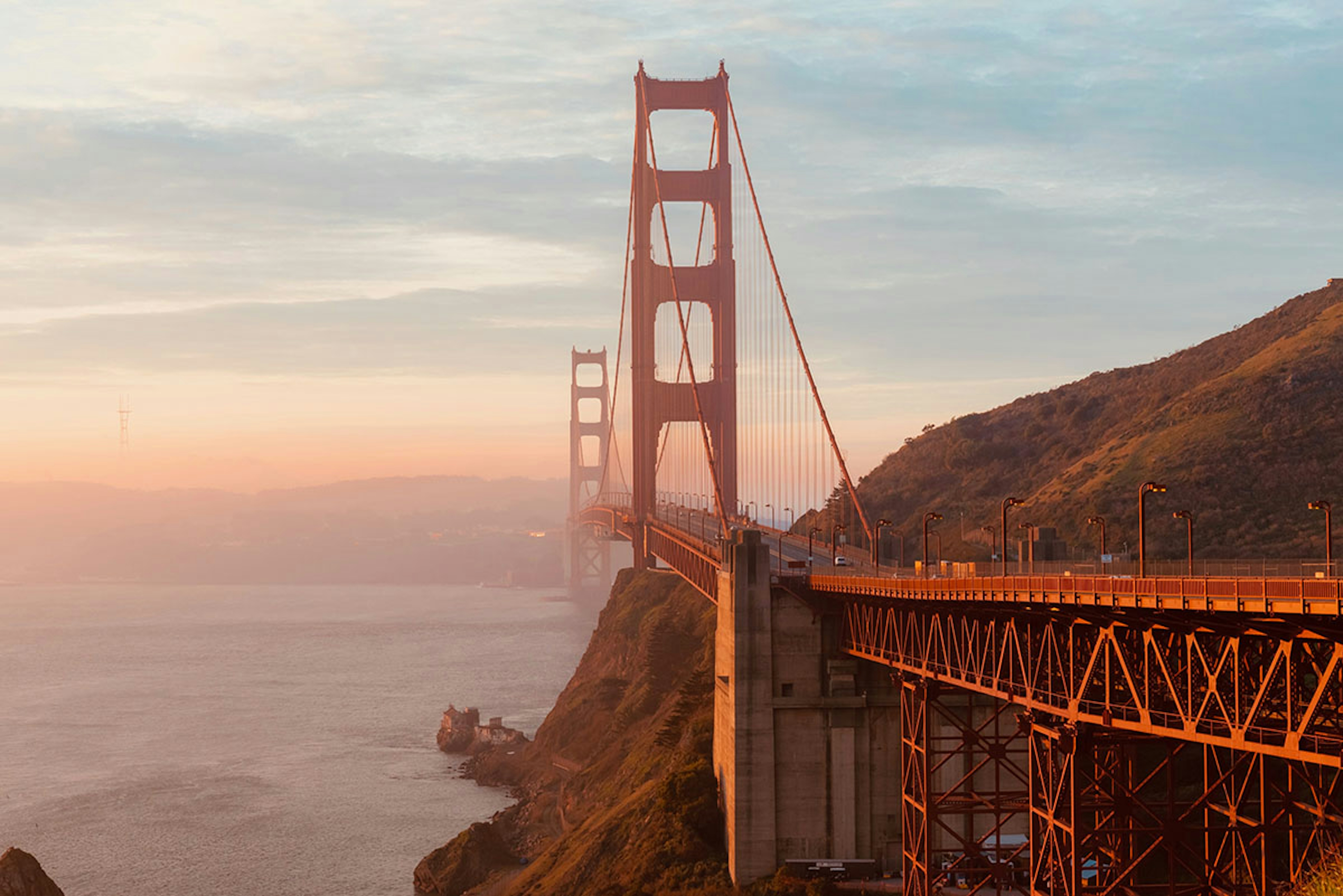 Golden Gate Bridge at Sunset