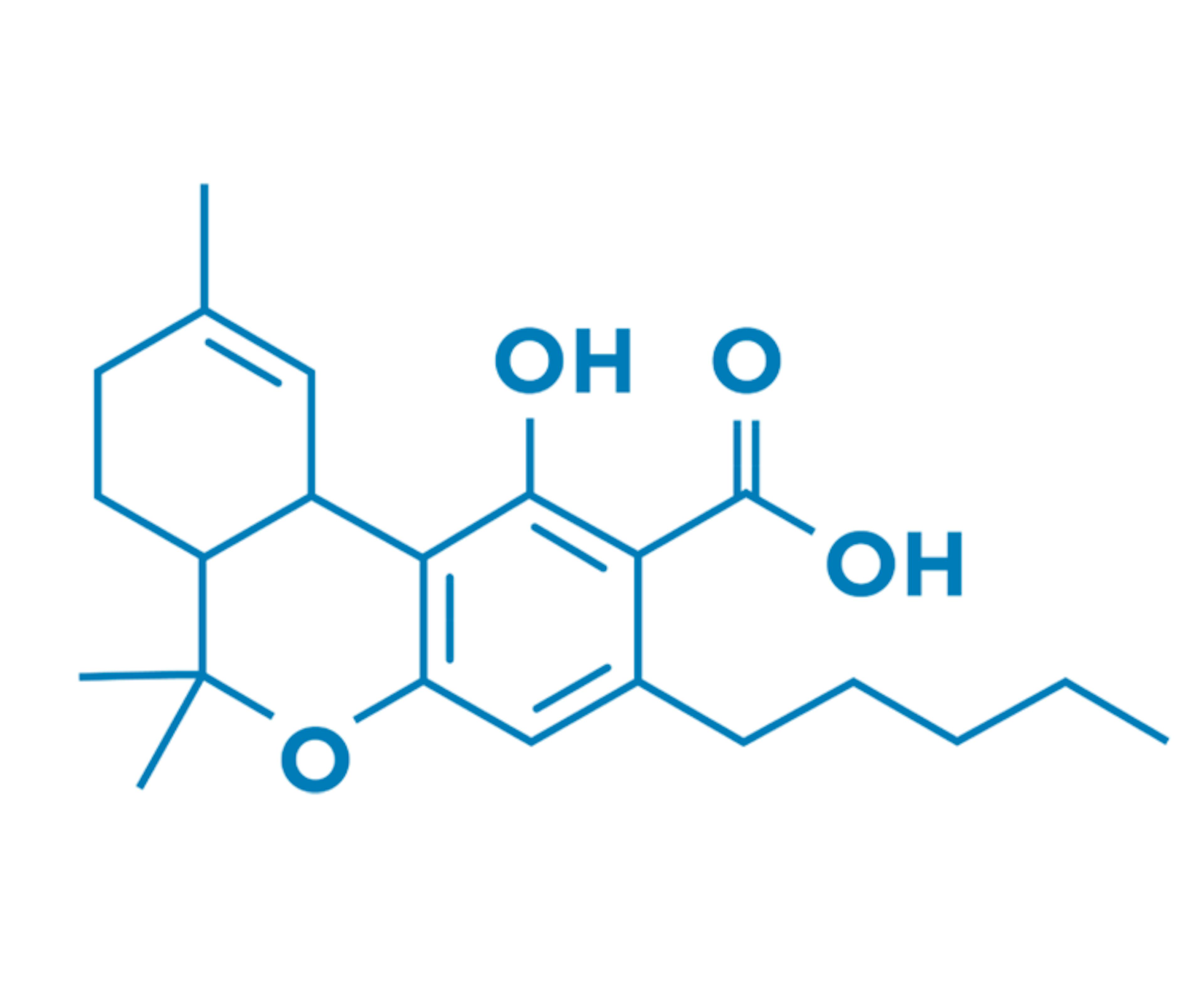 THC Molecular Diagram