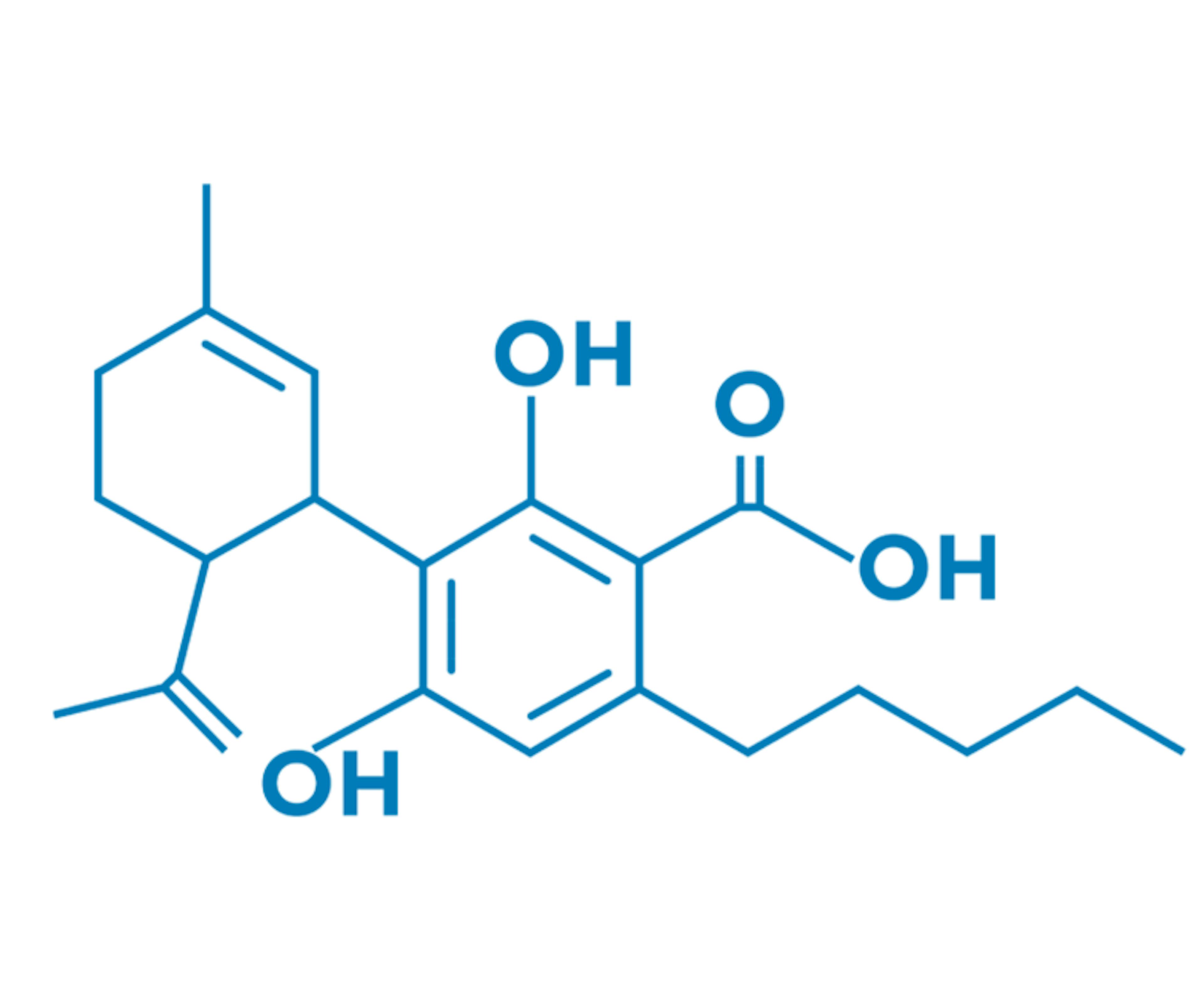 THC Molecular Diagram