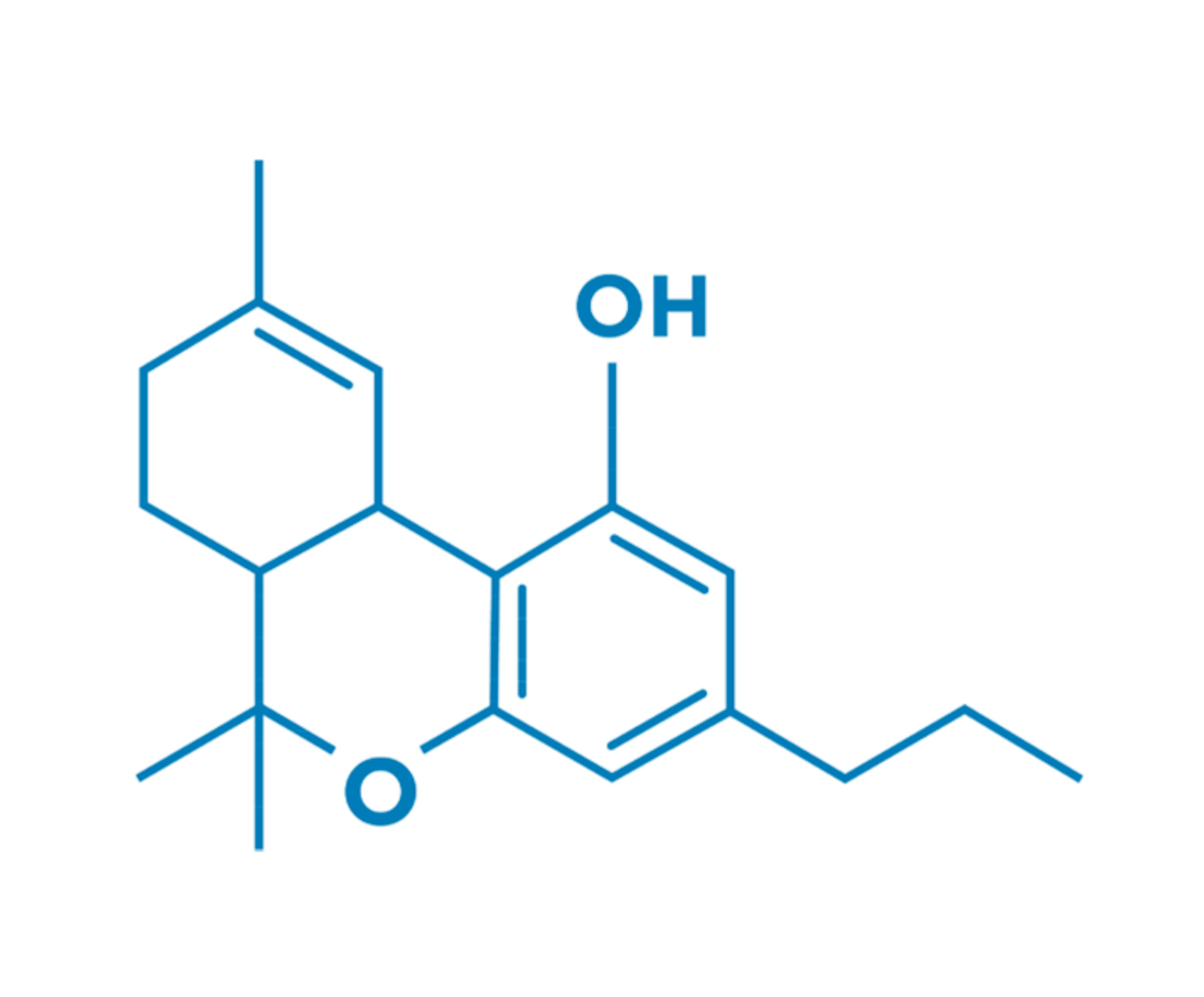 THC Molecular Diagram