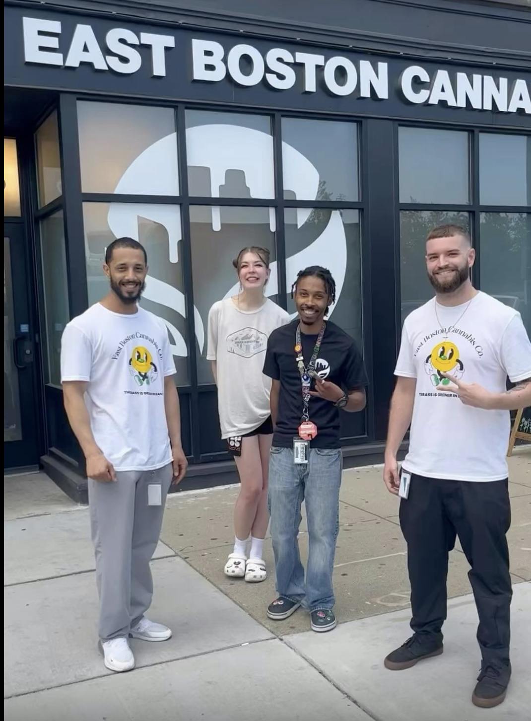 Treez customer and locally owned and operated dispensary East Boston Cannabis Co.