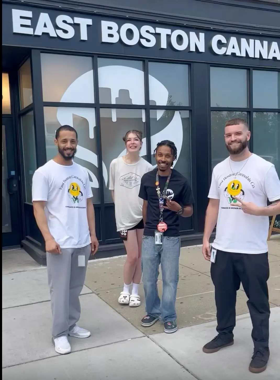 Treez customer and locally owned and operated dispensary East Boston Cannabis Co.