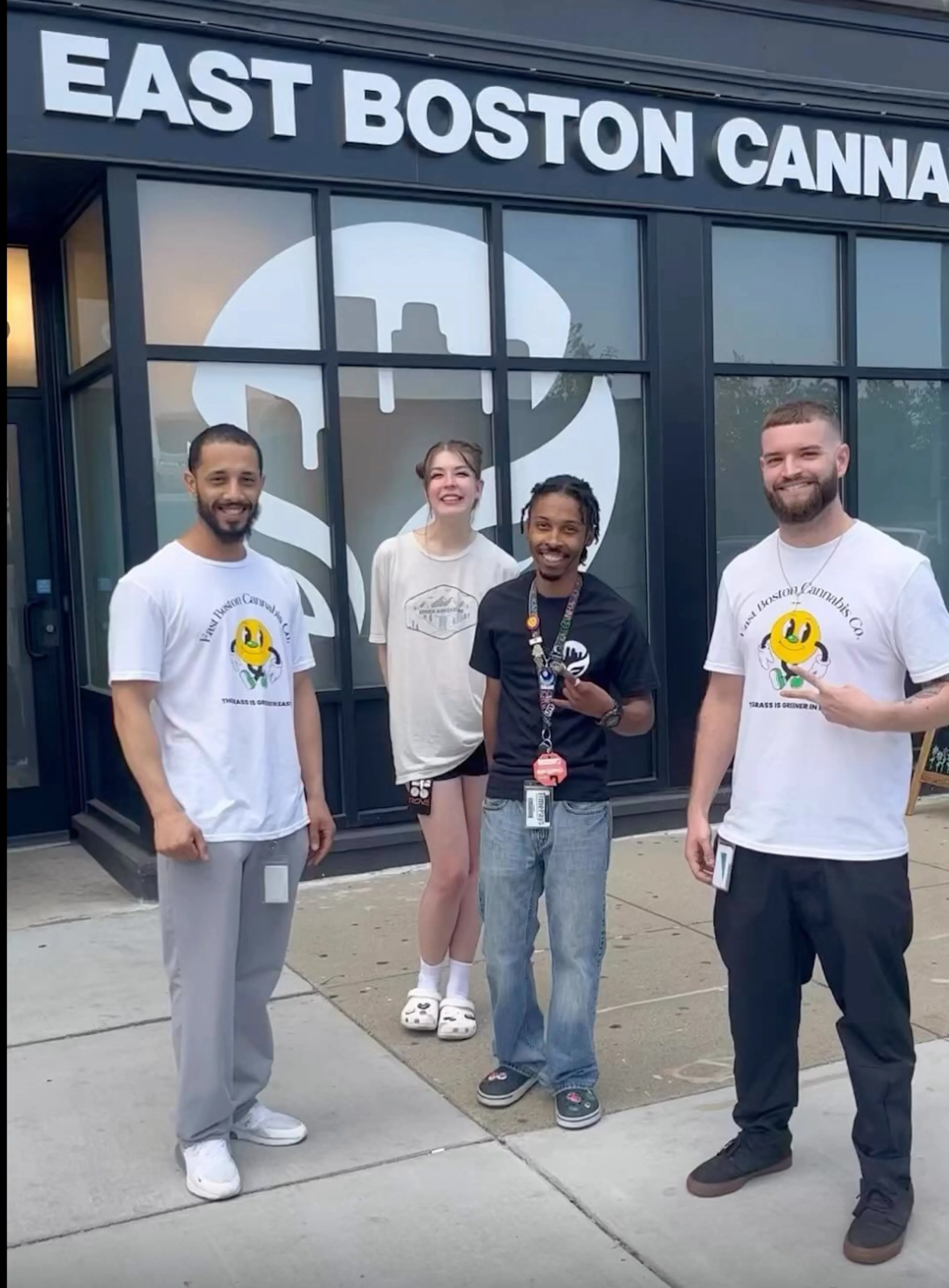 Treez customer and locally owned and operated dispensary East Boston Cannabis Co.