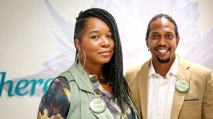 Roz McCarthy, CEO & Founder and
Erik Range, Board Chair Minorities for Medical Marijuana