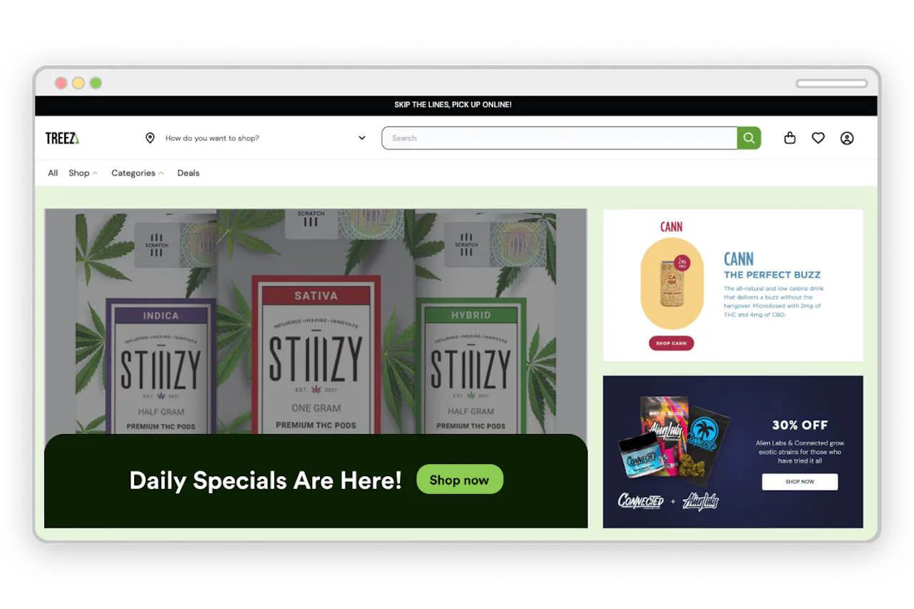 Experience the Most Powerful Ecommerce Platform in Cannabis – *High Demand, Limited Availability*