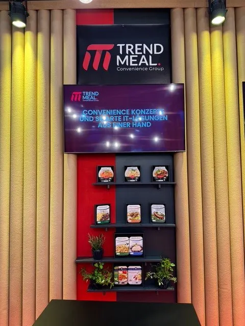 Trend MEAL Messestand auf der INTERNORGA 2026 in Halle A1, Stand 234