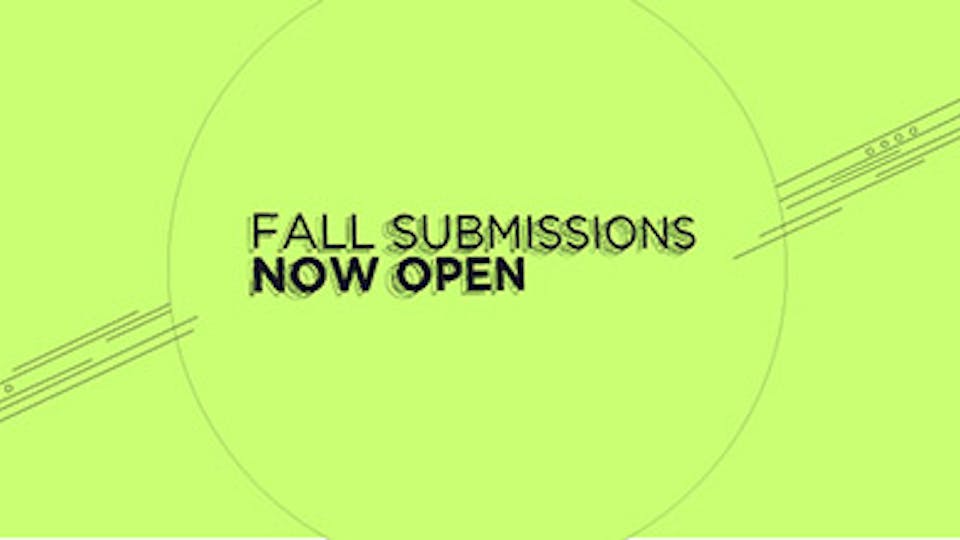 2016 Fall Submissions Are Here!