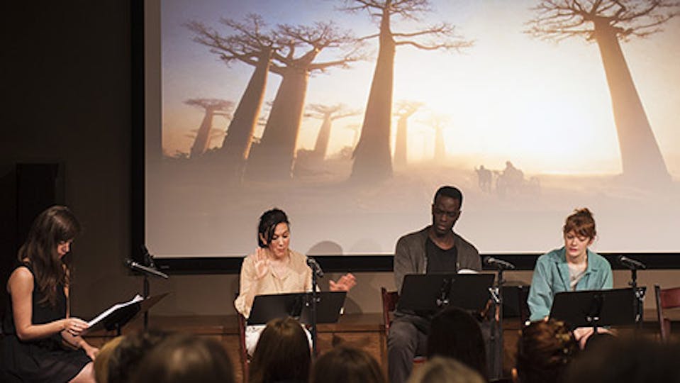 Tribeca Film Institute® hosts the Sloan Works-In-Progress Reading at Tribeca Film Festival®