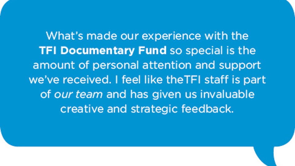 Banker White, TFI Documentary Fund