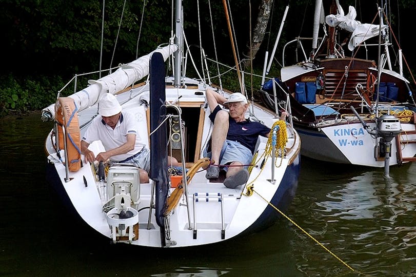 George and George on the Lake