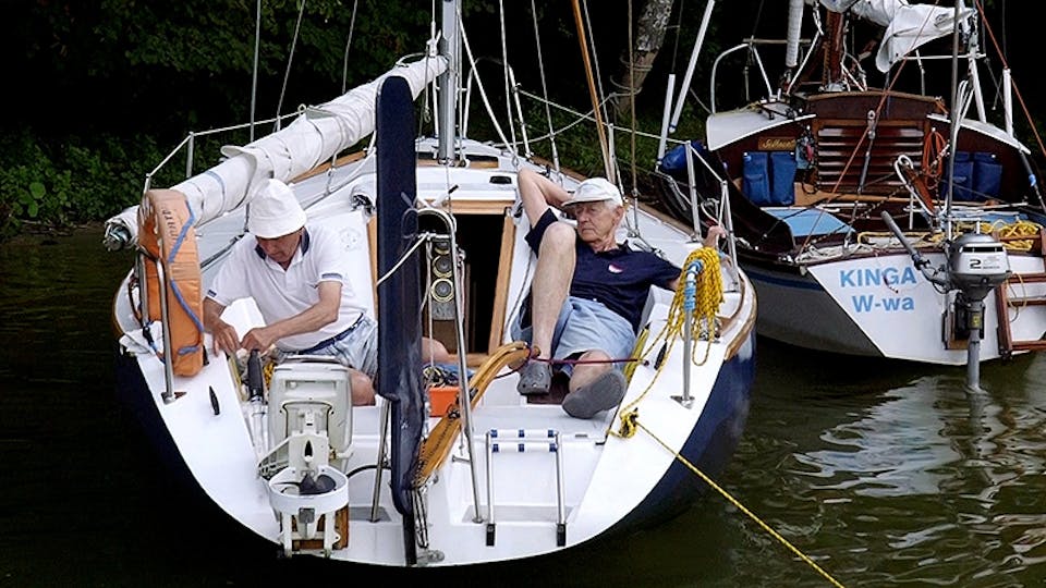 George and George on the Lake