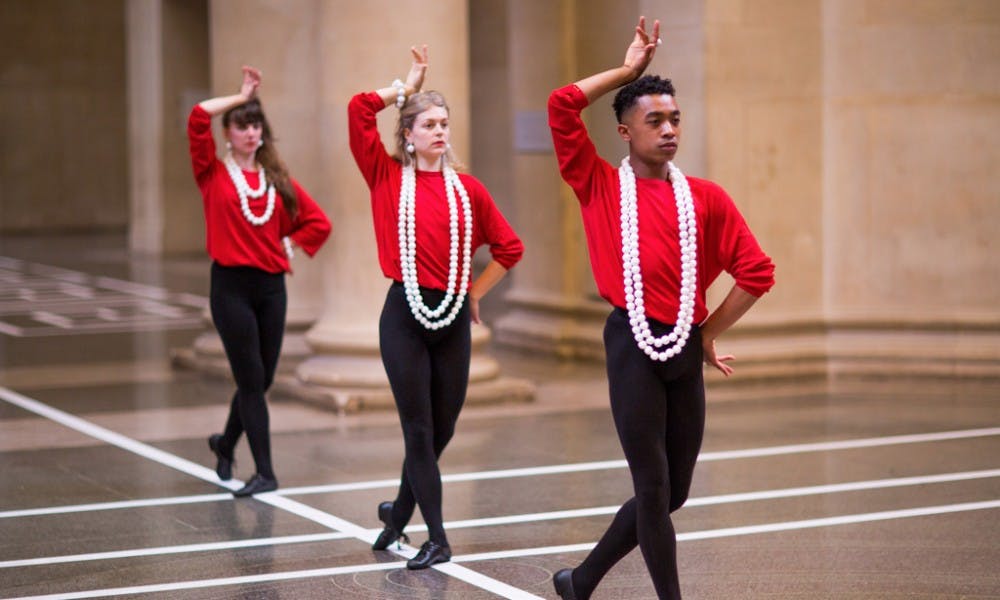 Pablo Bronstein, Historical Dances in an Antique Setting, Tate Britain, 2016