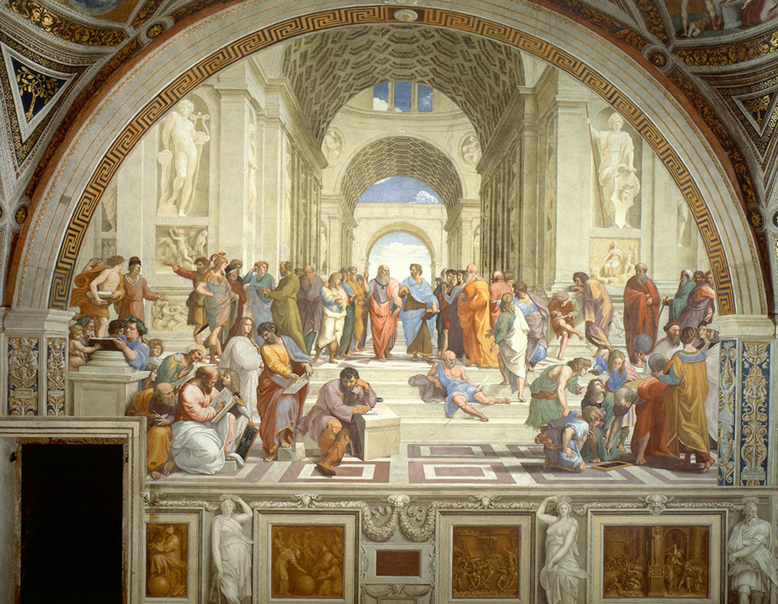 Raffaello, La scuola di Atene, 1509-1511