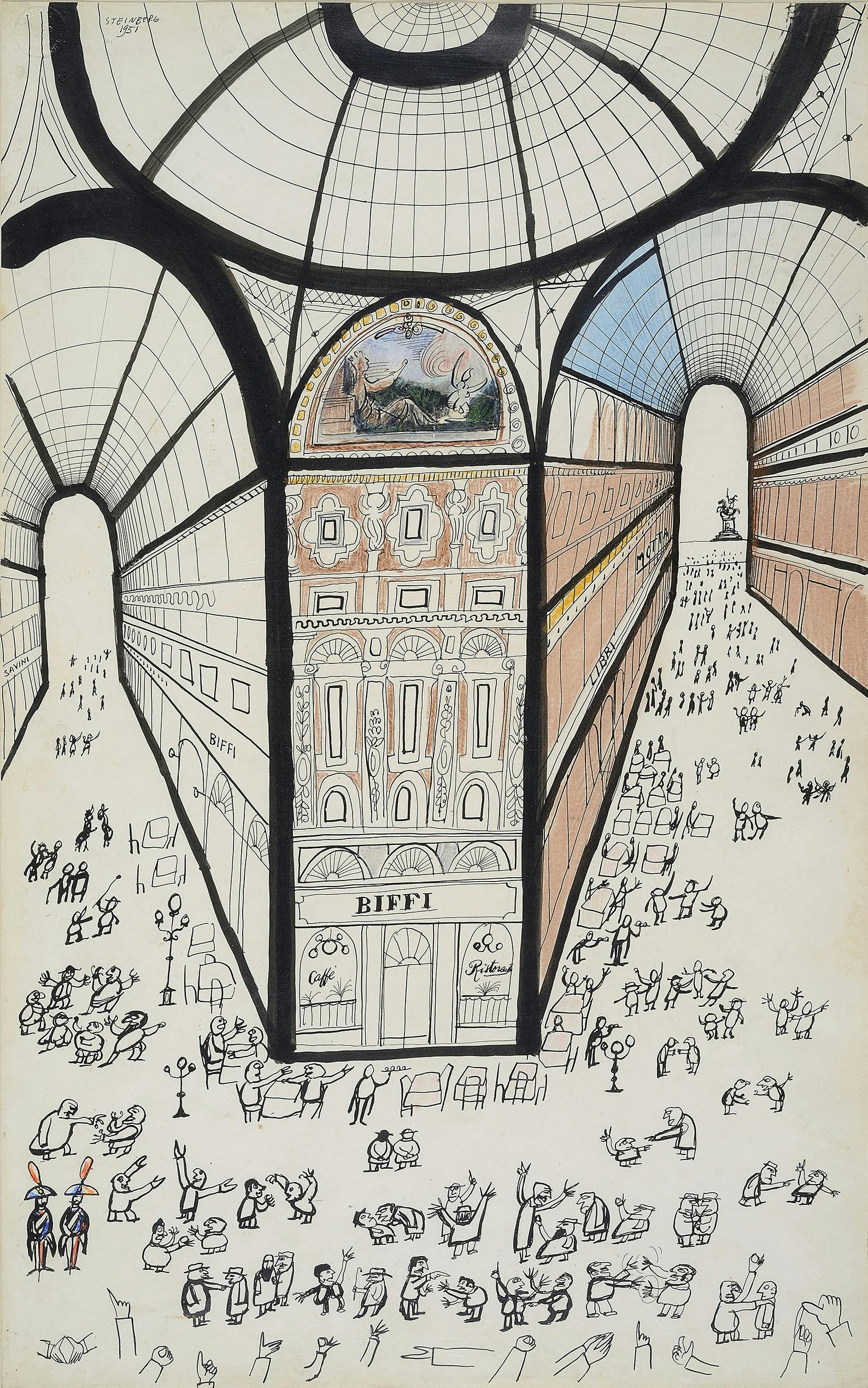 Saul Steinberg Triennale Milano