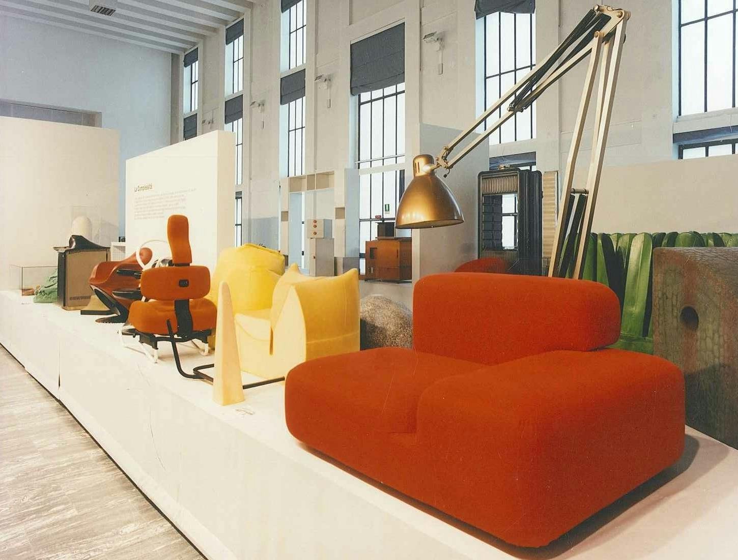 Italian design 1964 1972: From project to complexity. Triennale Milano, 1996. Photo Giovanni Chiaramonte © Triennale Milano