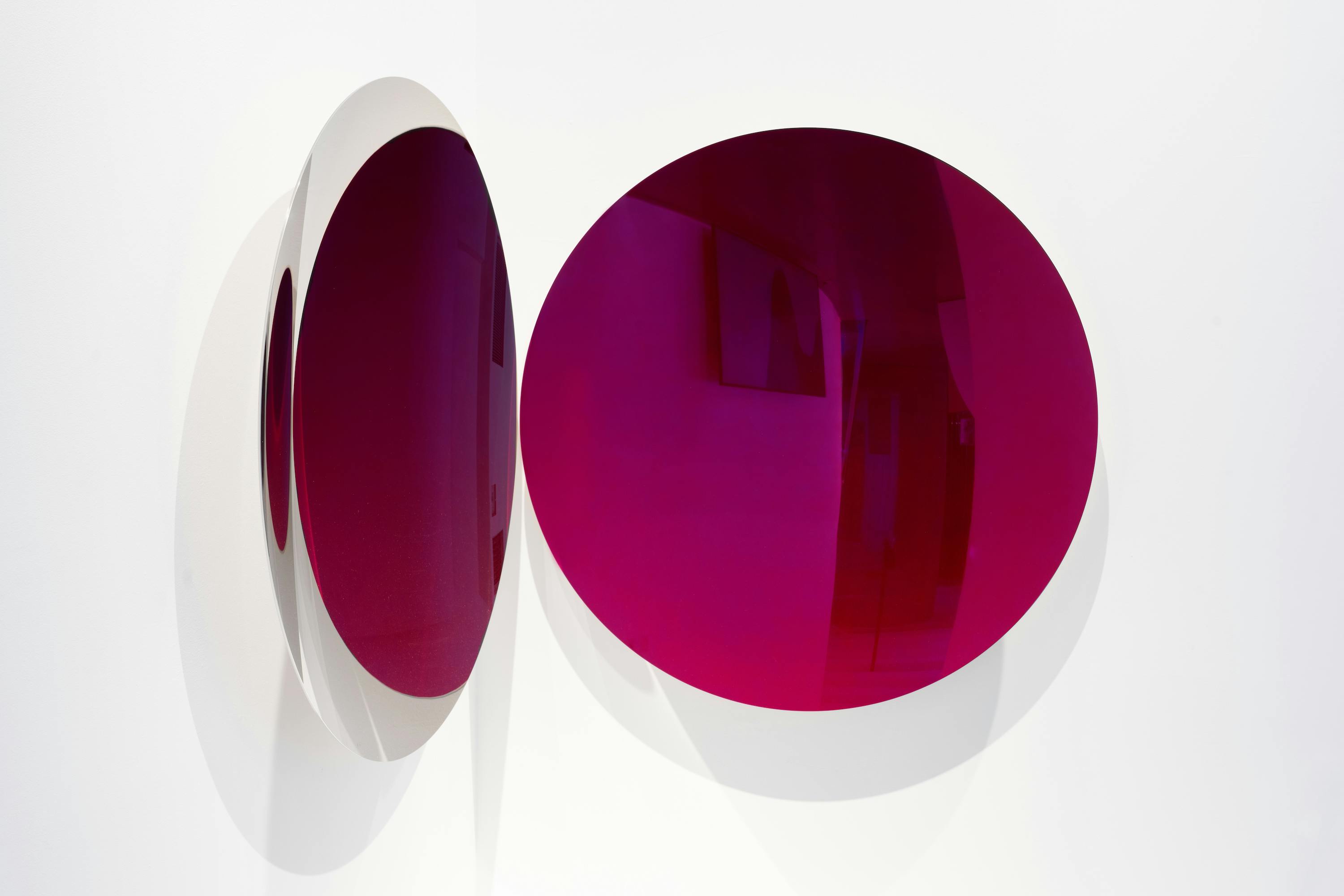 Anish Kapoor, Clear/Magenta, 2019, courtesy of the artist and Galleria Massimo Minini, Brescia ph. DSL Studio