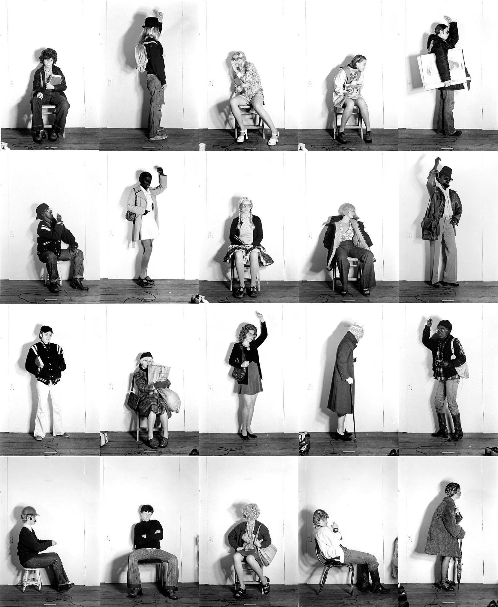 Cindy Sherman, Bus Riders, 1976