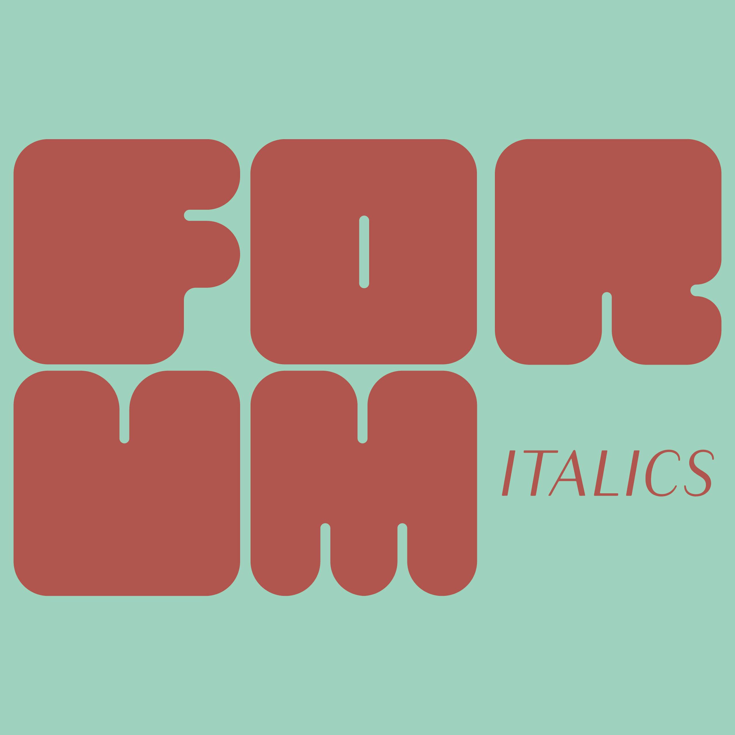 italics