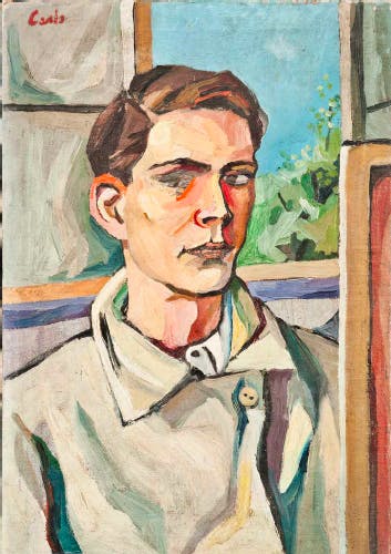 Carlo Aymonino, Autoritratto, circa 1944