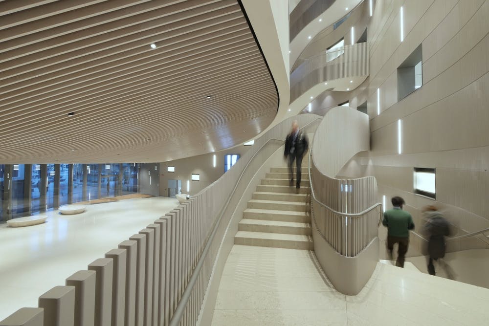 Lavazza Headquarters, interni, 2010–2017. Photo by Cino Zucchi