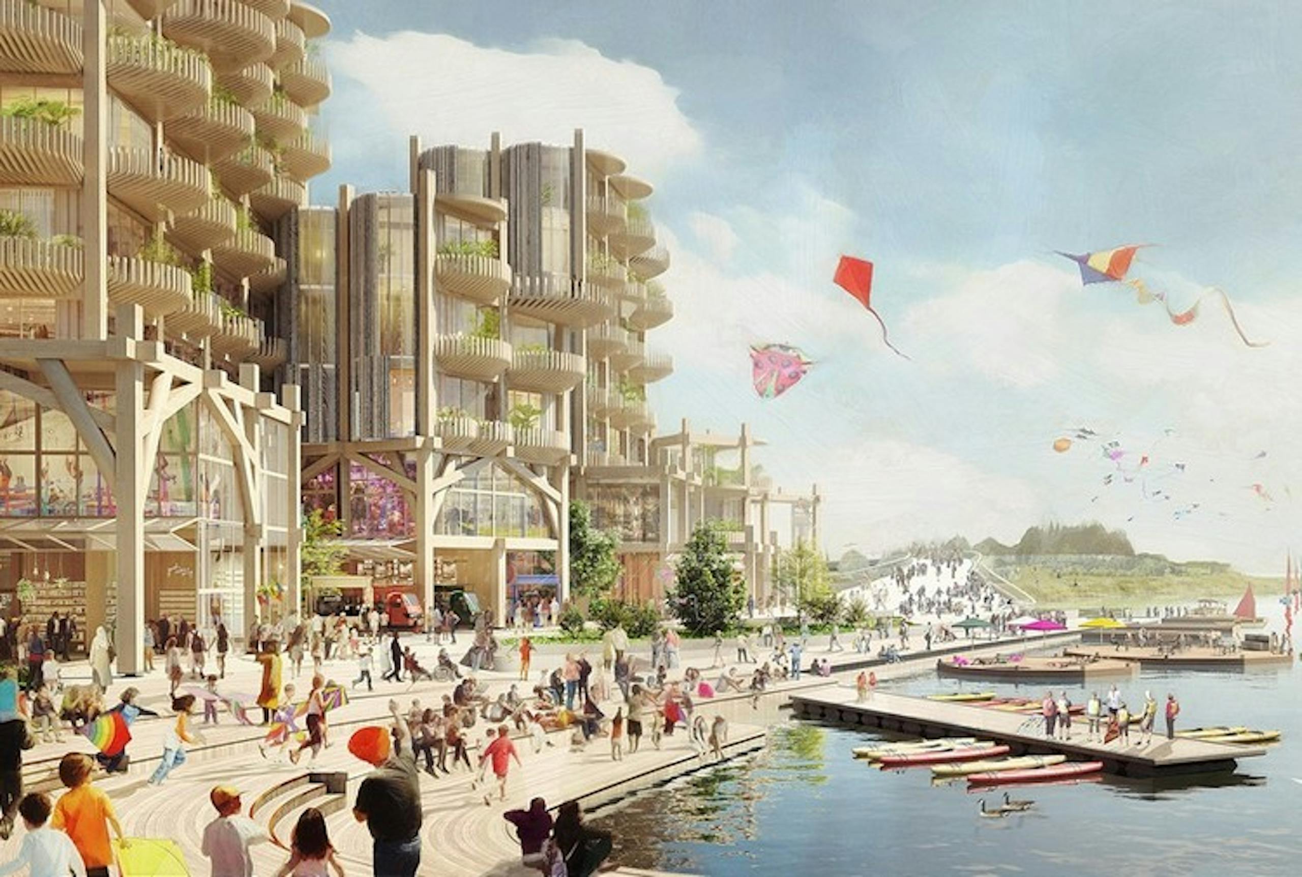 Sidewalk Labs Toronto Waterfront concept Source Sidewalk Labs