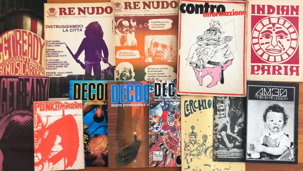 L'edicola che non c'è Le riviste della controcultura milanese dal