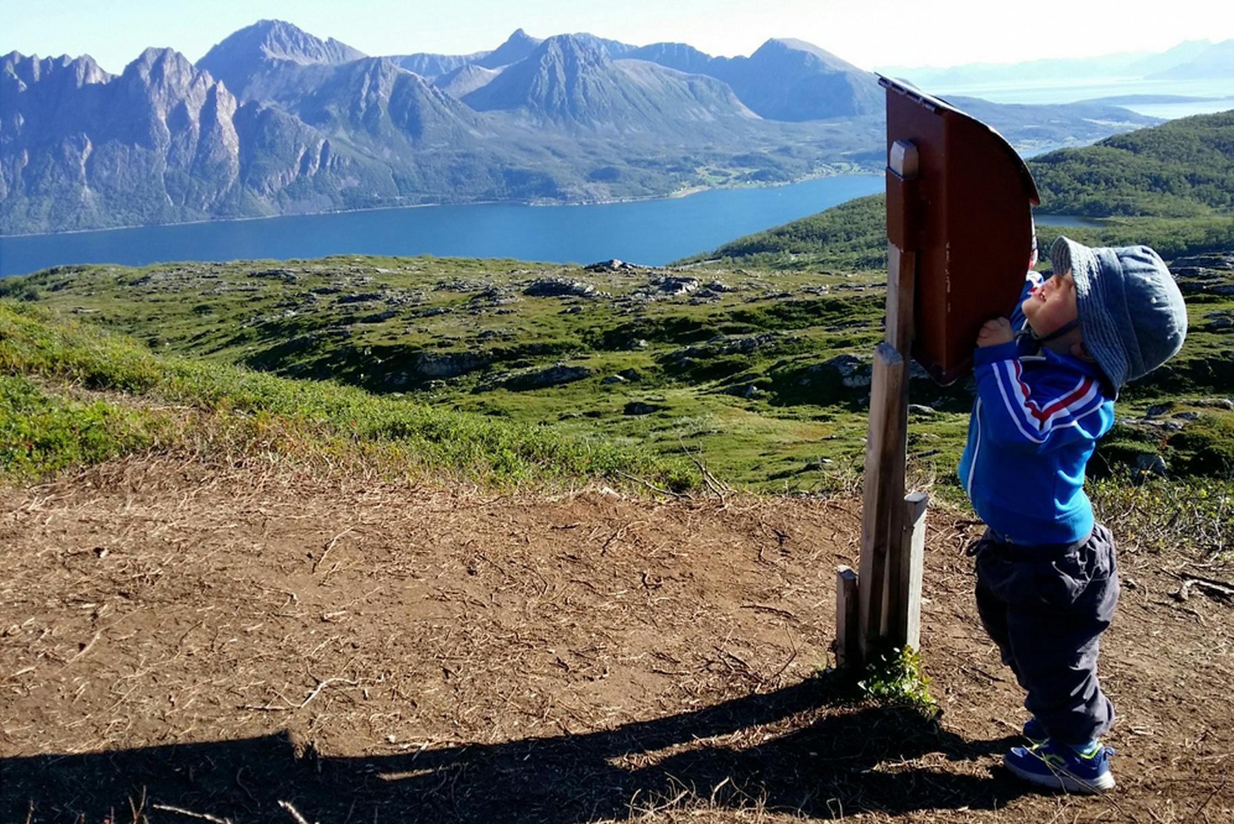 Årets turbilde Ti På Topp Harstad, foto: Line Roksøy Vangen.