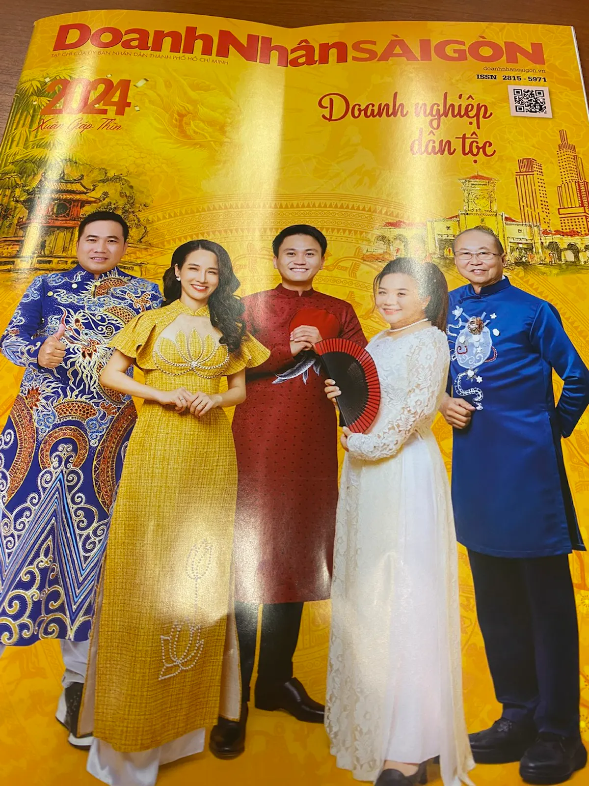 Xuân Giáp Thìn, Đại lý thuế Trí Nguyễn tham gia bài viết trên Báo Doanh Nhân Sài Gòn số Mừng Xuân 2024....