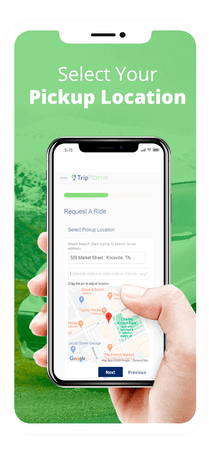 Select your pickup location