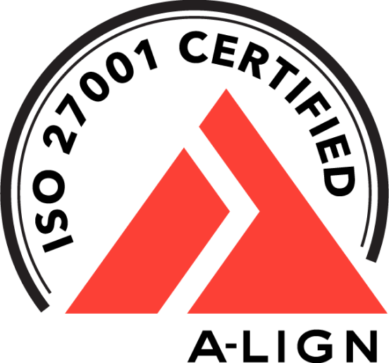 ISO 27001 Certified A-LIGN