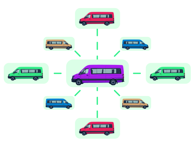 Scale transit needs abstracted graphic