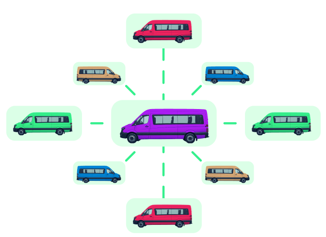 Scale transit needs abstracted graphic