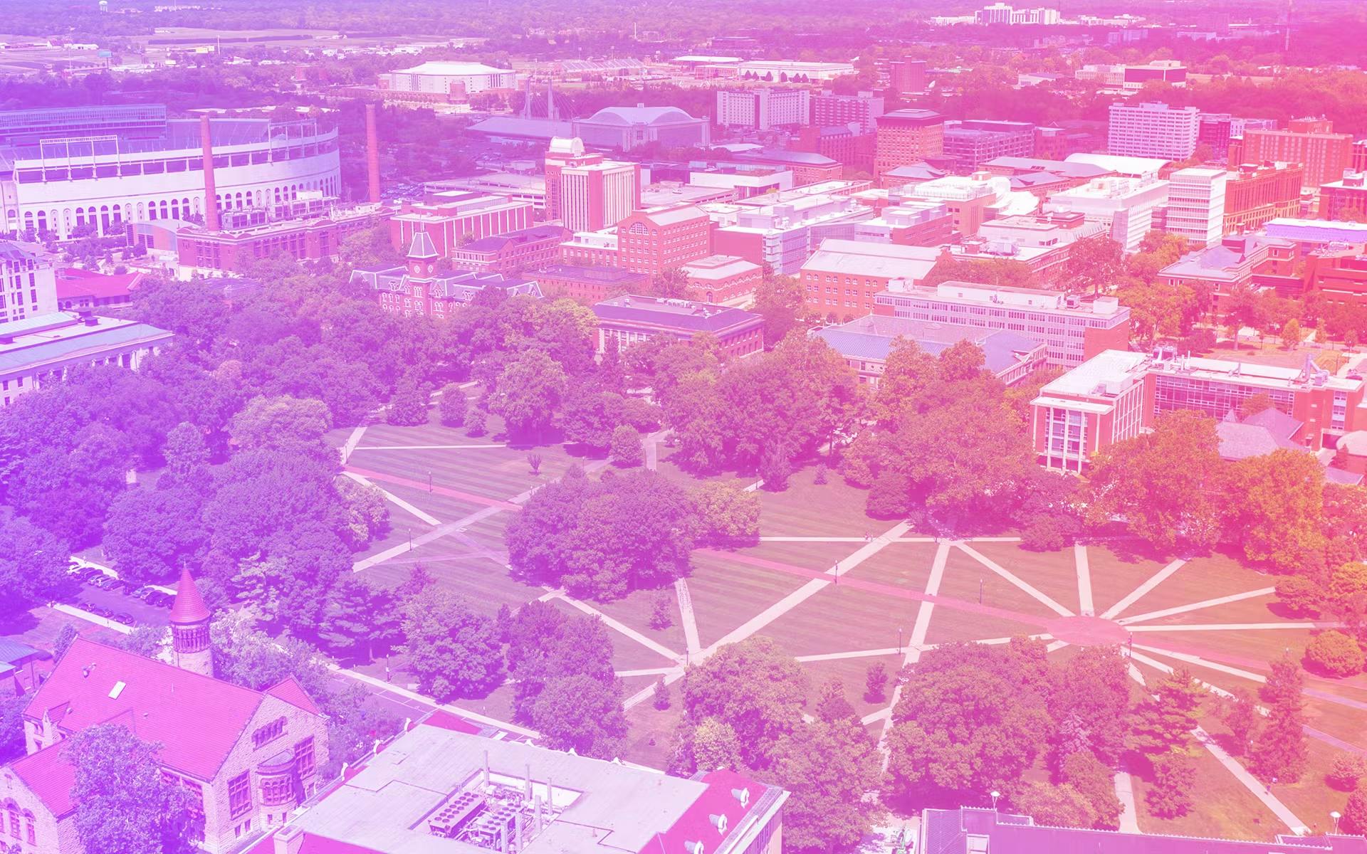 Stylized Photo of Ohio State University
