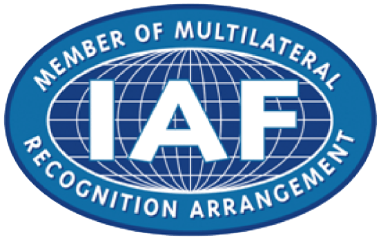 Member of Multilateral, IAF, Recognition Arrangement