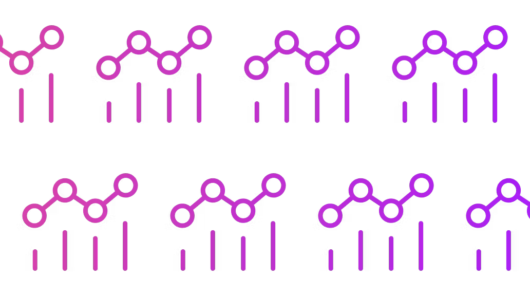 Data analytics chart illustration