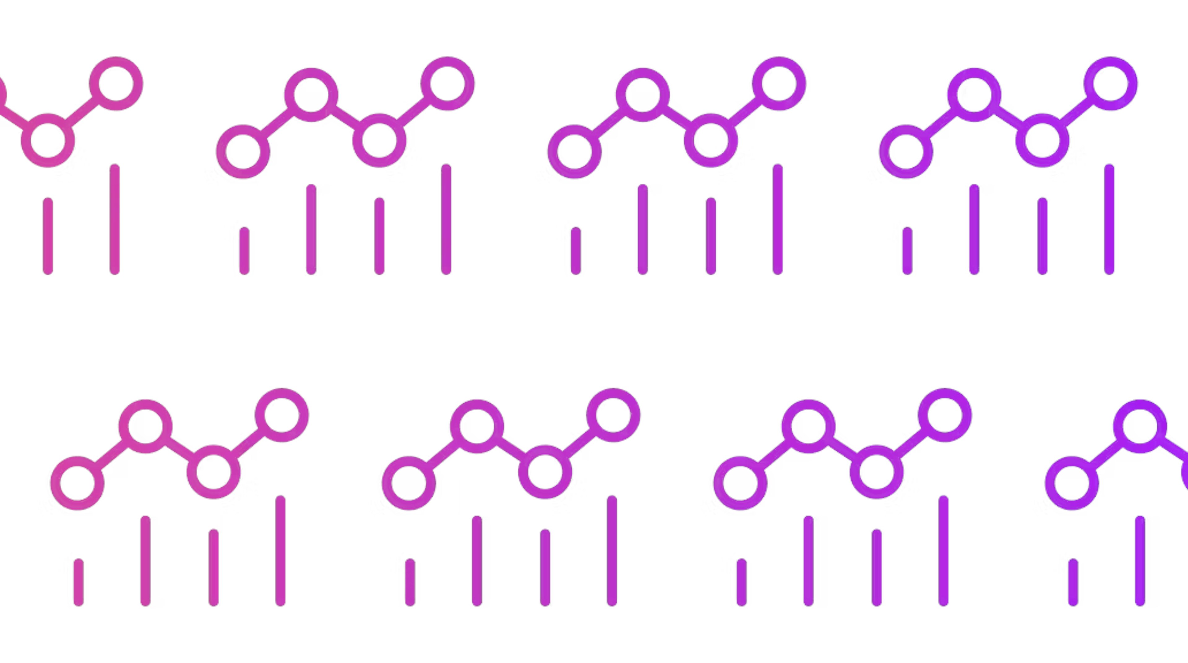 Data analytics chart illustration