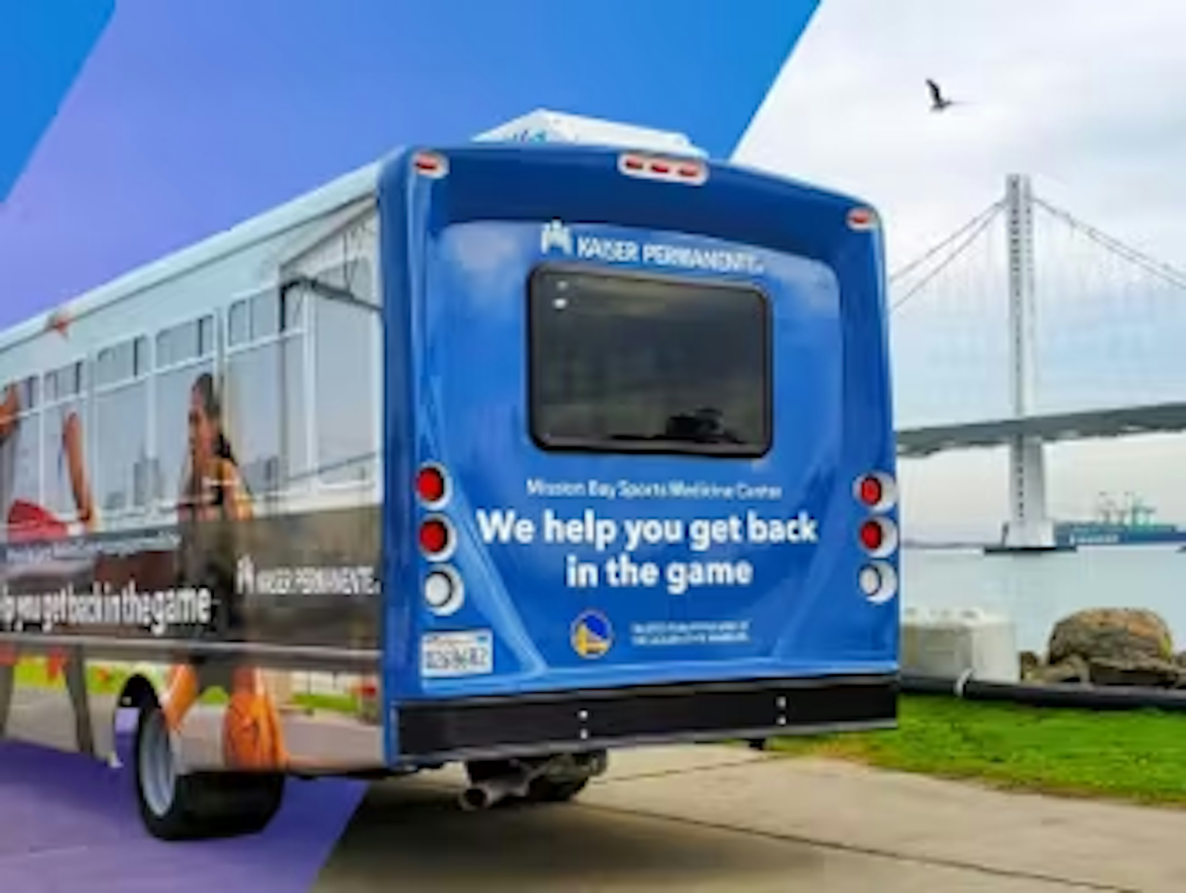 Kaiser Permanente shuttle bus
