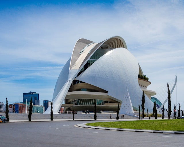 Palau de les Arts Reina Sofia, Valência. Espanha