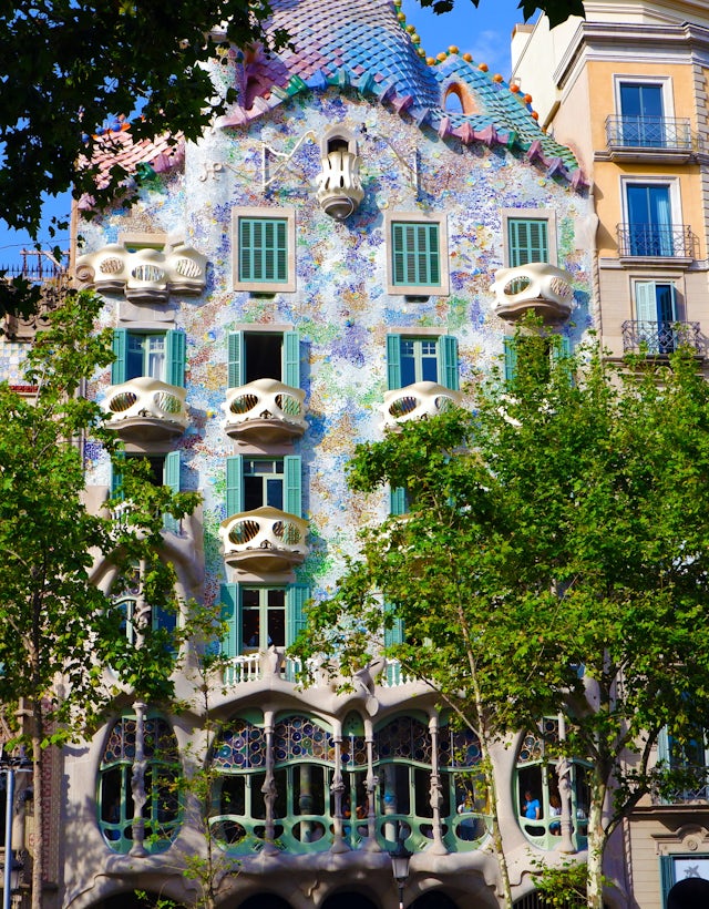 Casa Batllò, Barcelona. Espanha