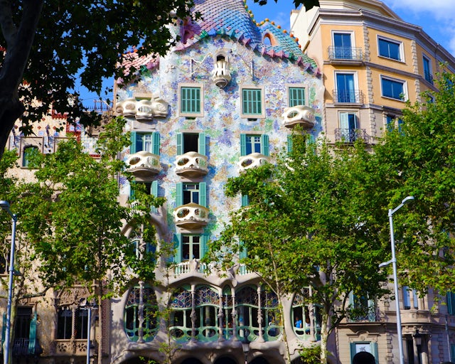 Casa Batllò, Barcelona. Espanha