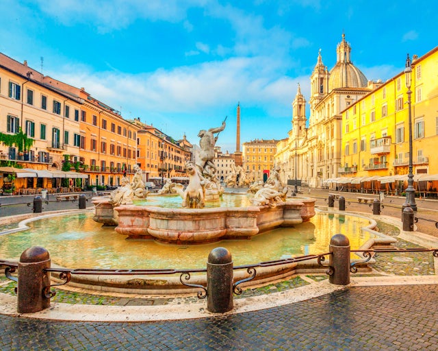 Praça Navona, Roma. Itália
