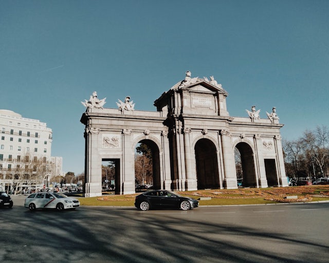 Puerta de Alcalá, Madrid. Espanha